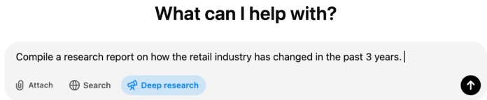 OpenAI Deep Research